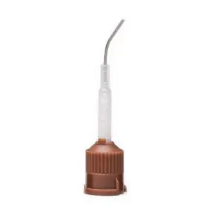 Automix Syringe Tips with Bendable 20 Gauge Metal Cannula