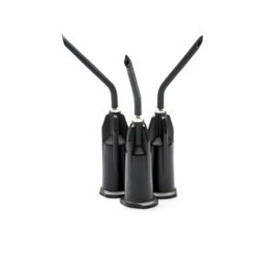 22 Gauge Black Prebent Black Dropper Tips